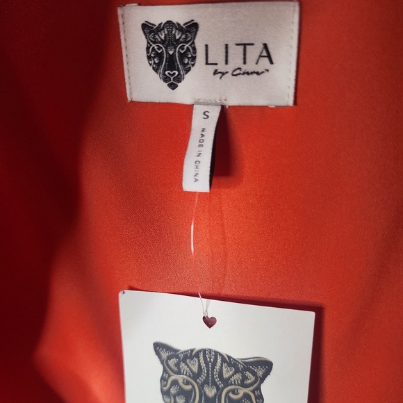 🟢SALE! LITA BY CIARA! TIE FRONT JUMPSUIT & NWT - Picture 7 of 12